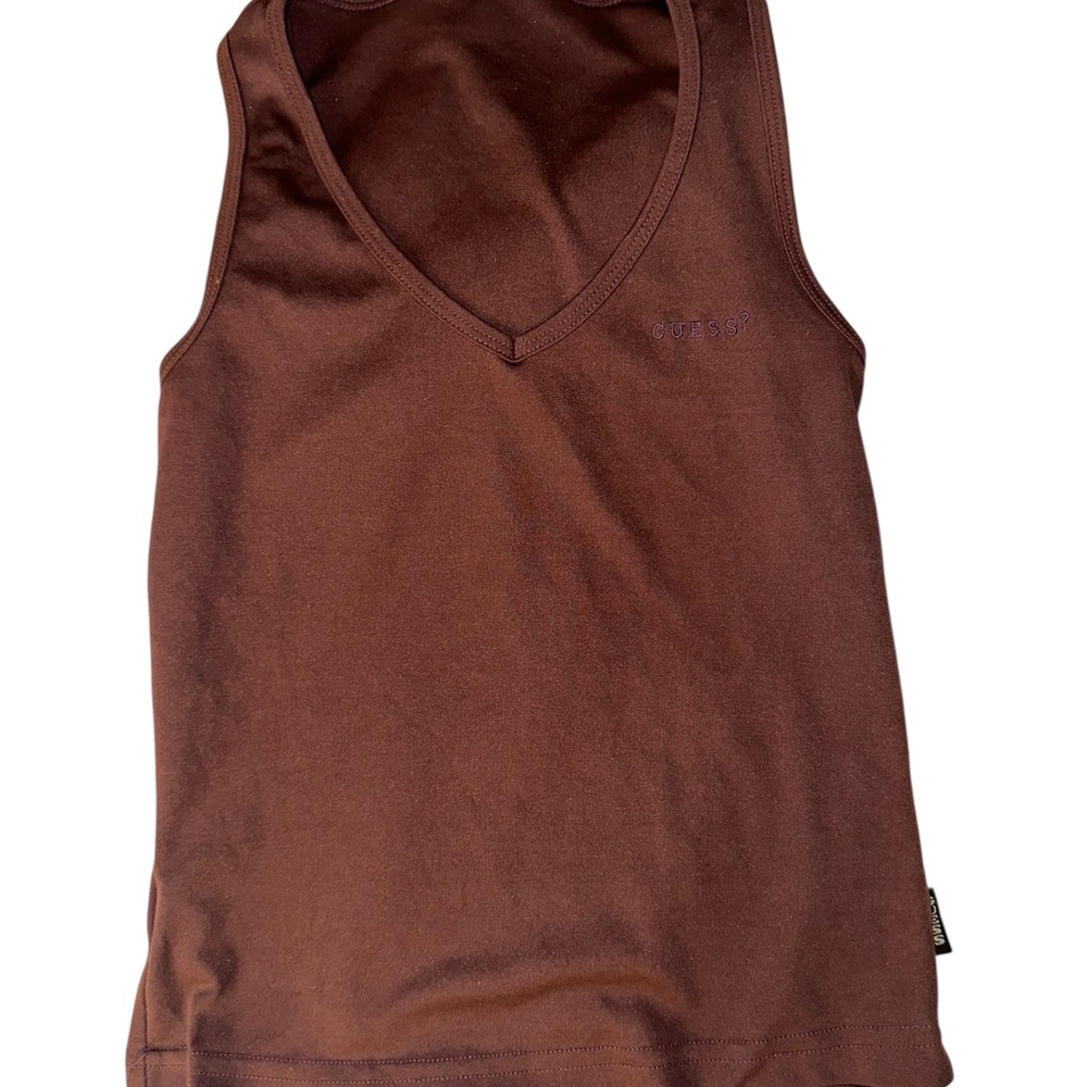 Guess vintage brown tank top
